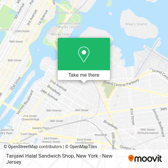 Tanjawi Halal Sandwich Shop map