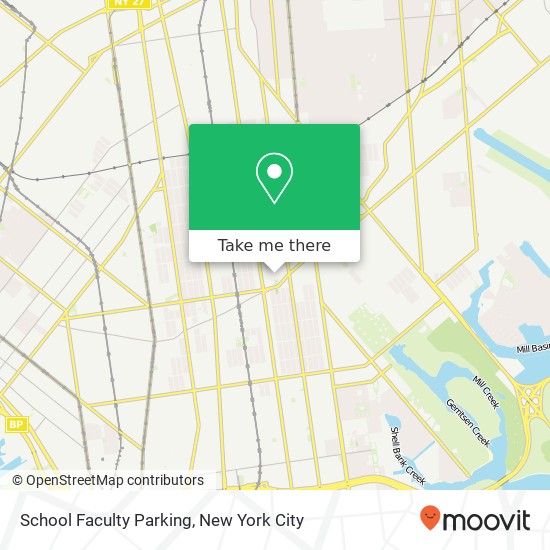 Mapa de School Faculty Parking