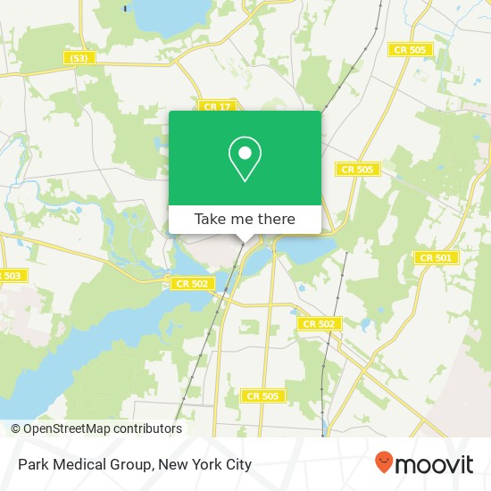 Park Medical Group map