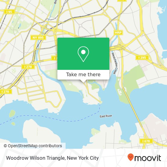 Woodrow Wilson Triangle map