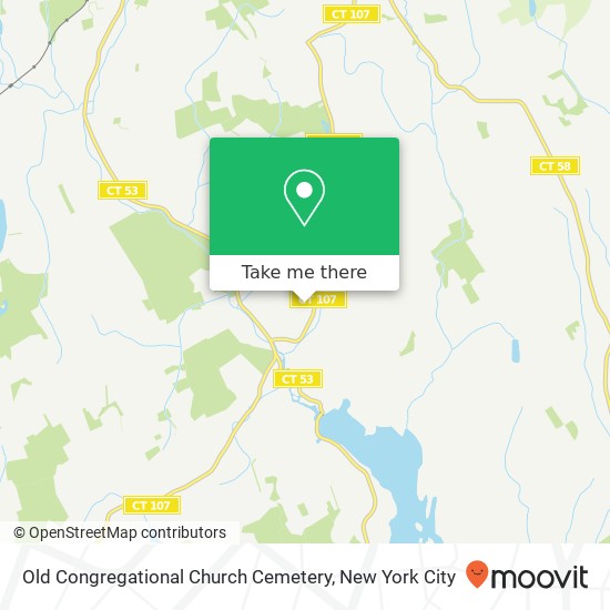 Old Congregational Church Cemetery map