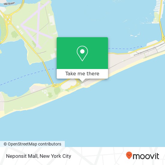 Neponsit Mall map