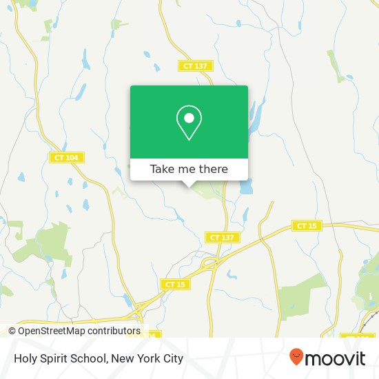 Holy Spirit School map