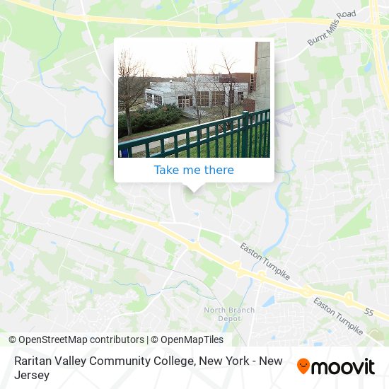 Raritan Valley Community College map