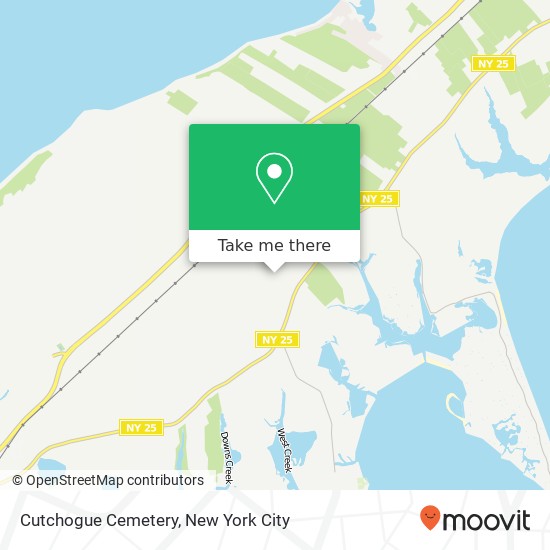 Mapa de Cutchogue Cemetery