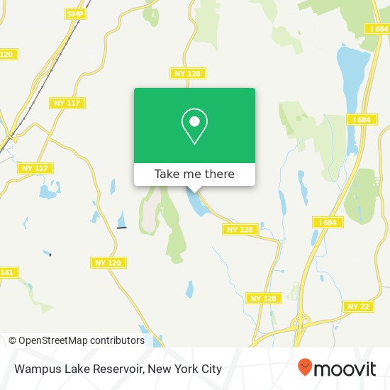 Mapa de Wampus Lake Reservoir