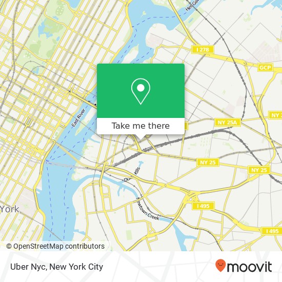 Uber Nyc map