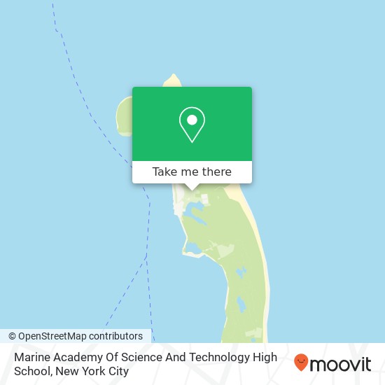 Mapa de Marine Academy Of Science And Technology High School