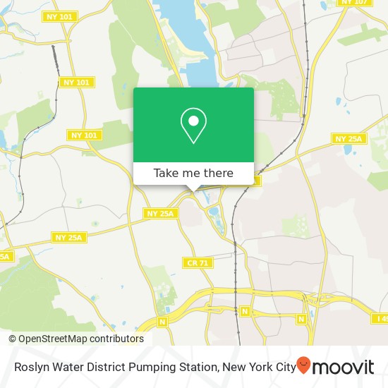 Mapa de Roslyn Water District Pumping Station