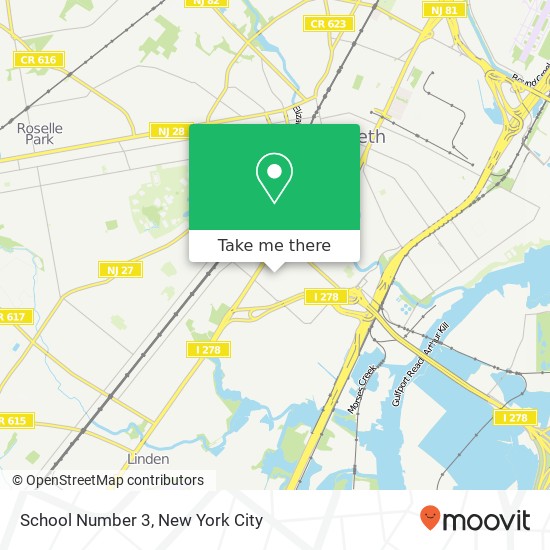 School Number 3 map