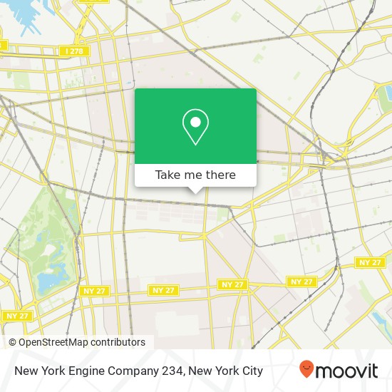 Mapa de New York Engine Company 234