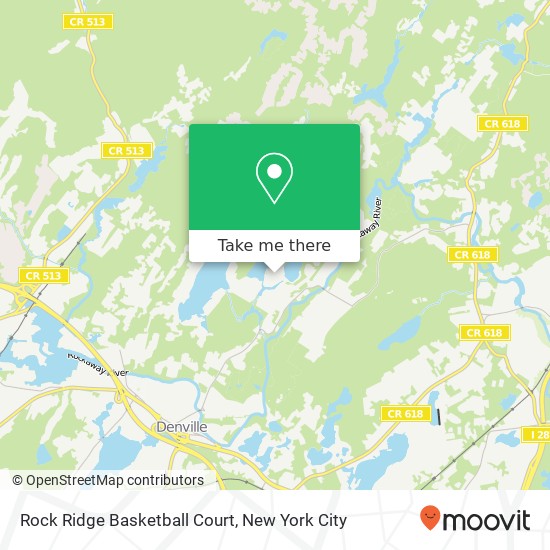 Rock Ridge Basketball Court map