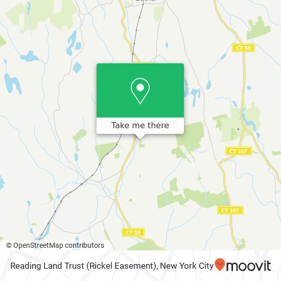Reading Land Trust (Rickel Easement) map