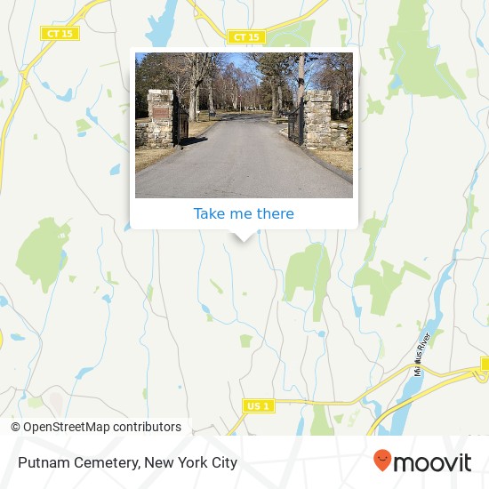 Putnam Cemetery map