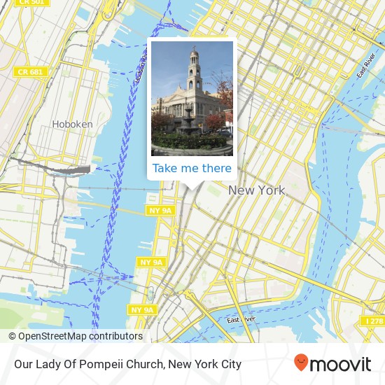 Our Lady Of Pompeii Church map