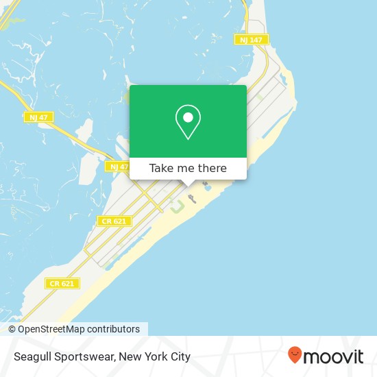 Seagull Sportswear map