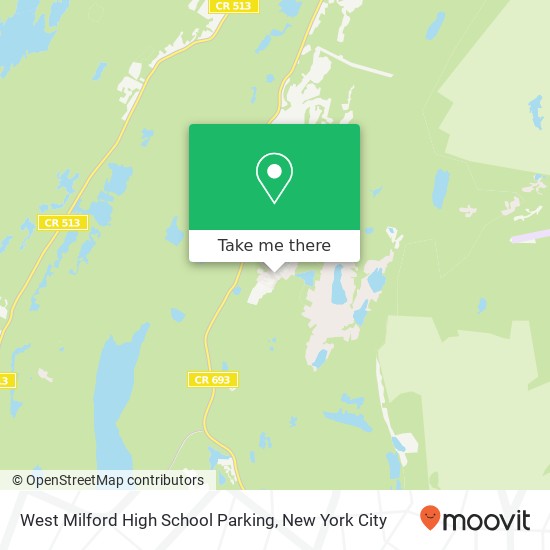 West Milford High School Parking map