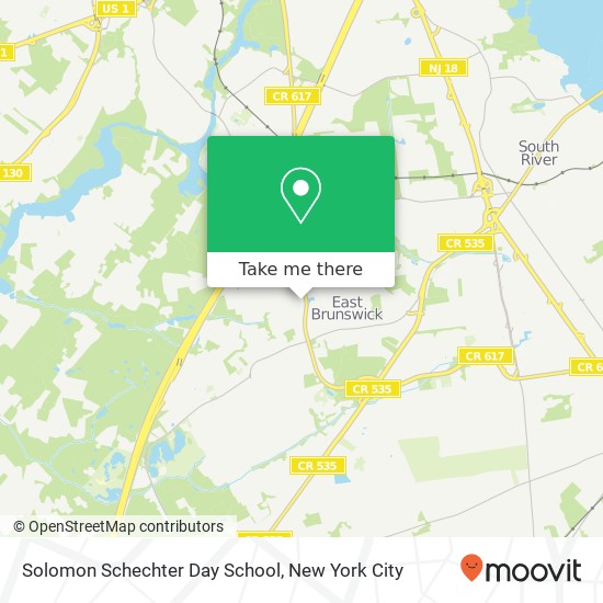 Mapa de Solomon Schechter Day School