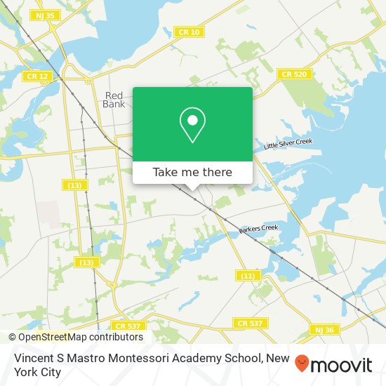 Vincent S Mastro Montessori Academy School map