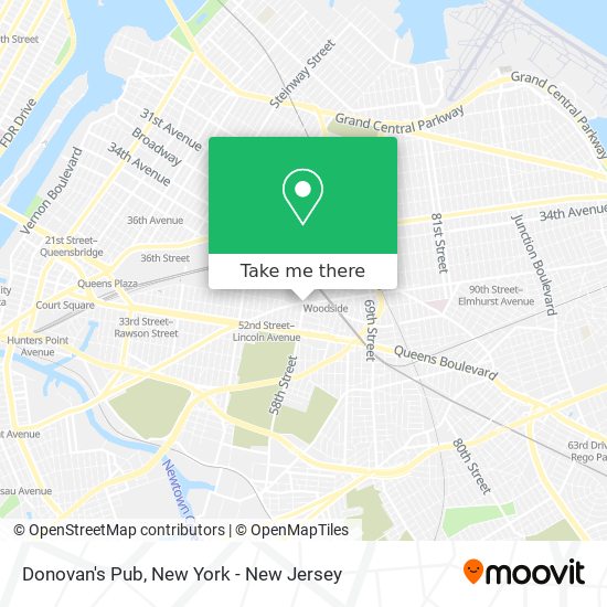 Mapa de Donovan's Pub