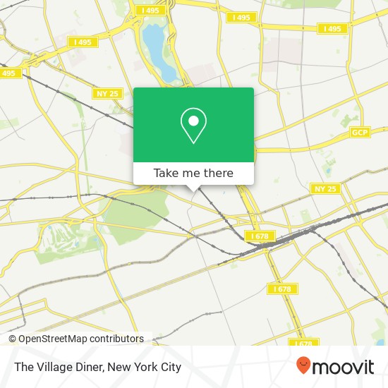 Mapa de The Village Diner