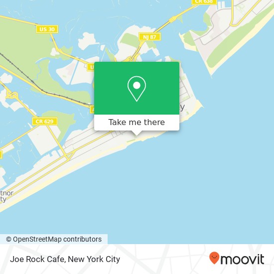 Joe Rock Cafe map