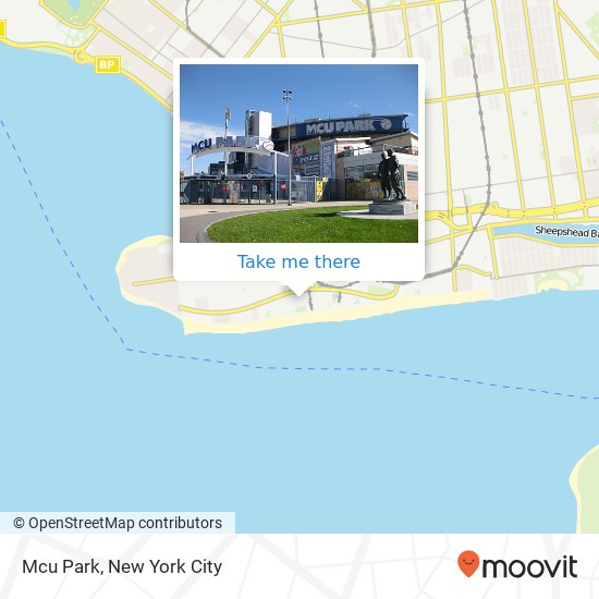 Mcu Park map