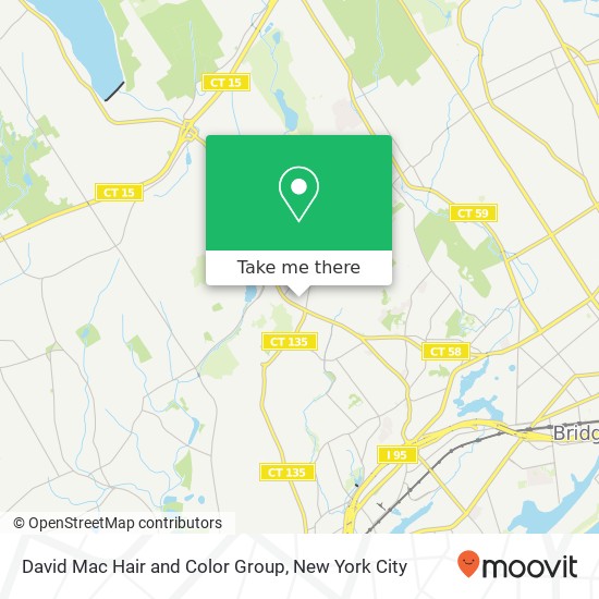 Mapa de David Mac Hair and Color Group