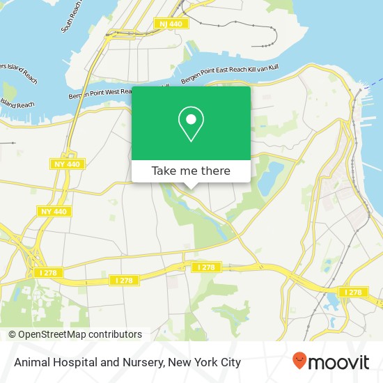 Animal Hospital and Nursery map