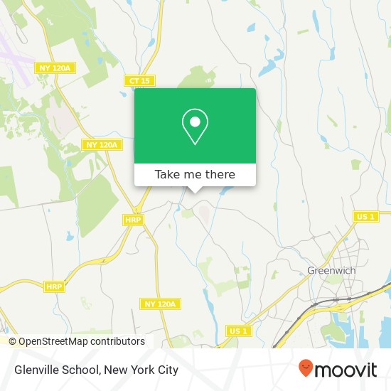 Glenville School map