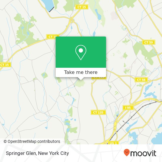 Mapa de Springer Glen