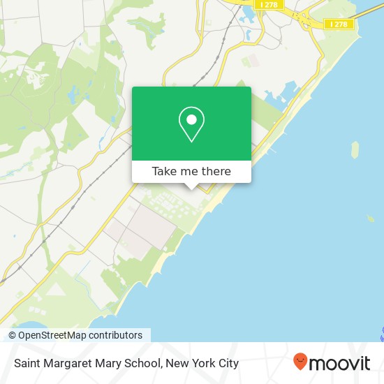 Saint Margaret Mary School map