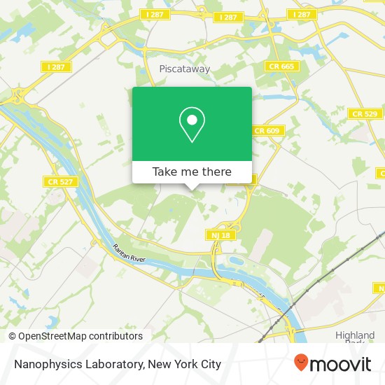 Nanophysics Laboratory map