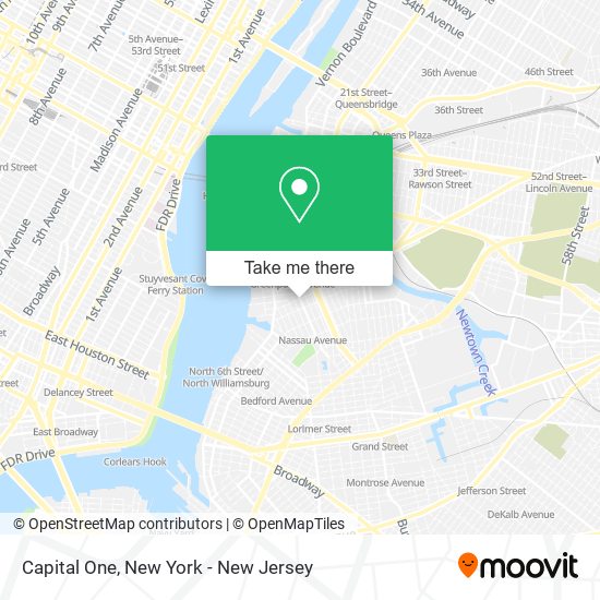 Capital One map