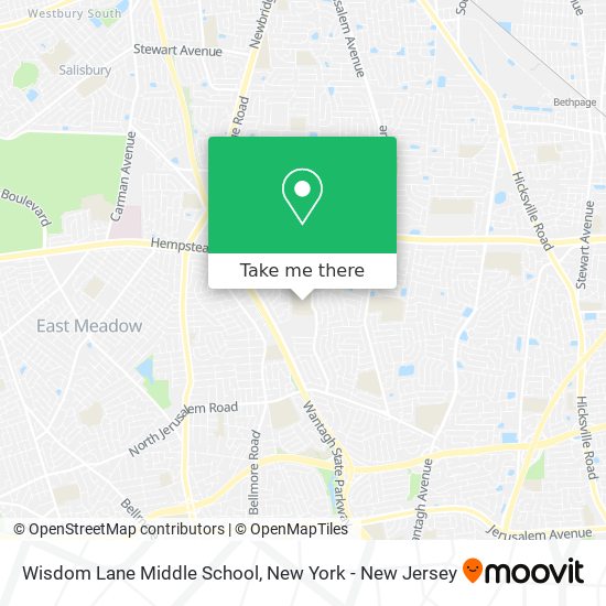 Mapa de Wisdom Lane Middle School