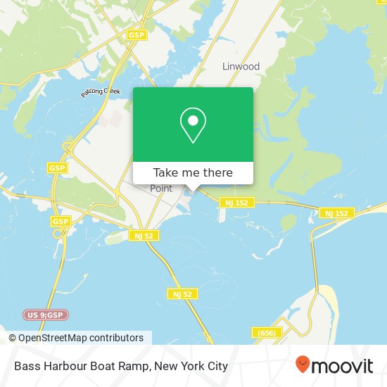 Mapa de Bass Harbour Boat Ramp