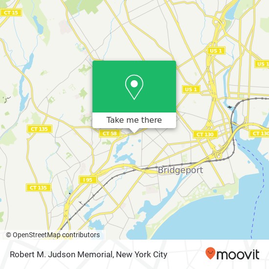 Robert M. Judson Memorial map