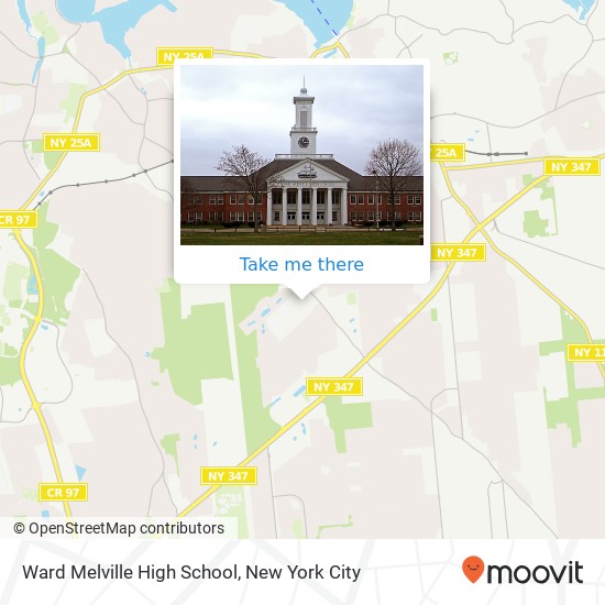 Mapa de Ward Melville High School