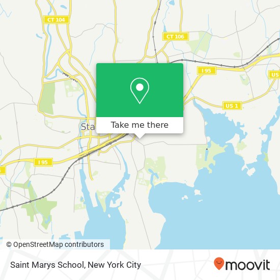 Saint Marys School map