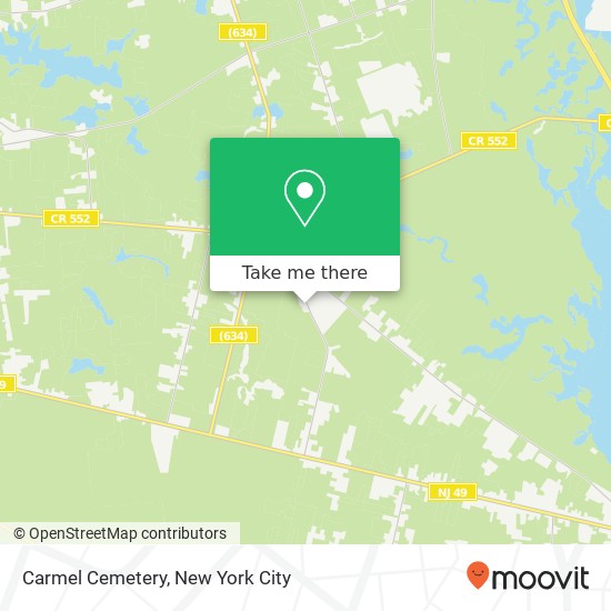 Mapa de Carmel Cemetery