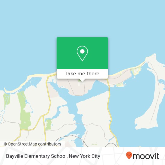 Bayville Elementary School map