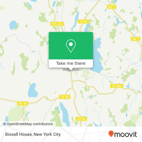 Bissell House map