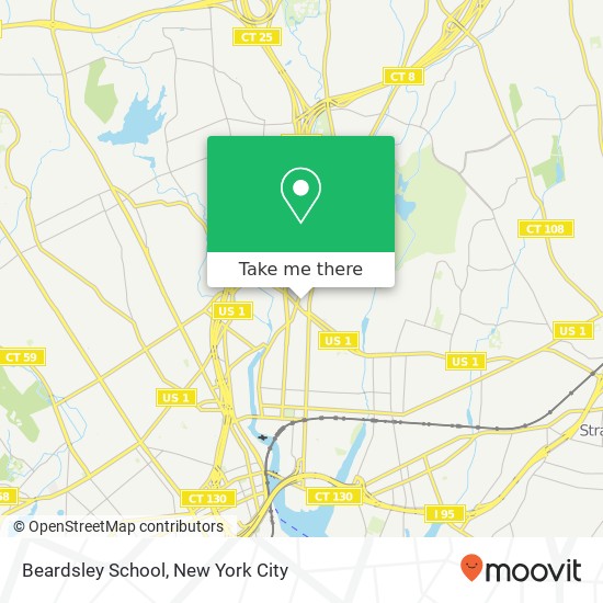 Beardsley School map