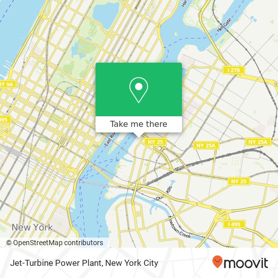 Jet-Turbine Power Plant map