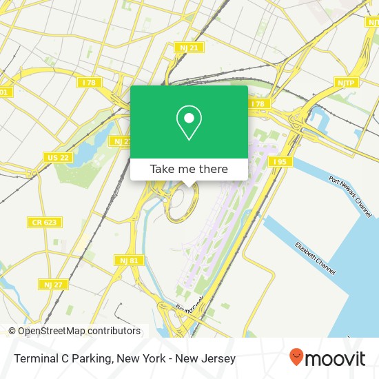Mapa de Terminal C Parking