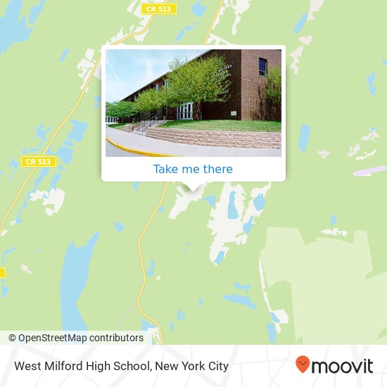 West Milford High School map