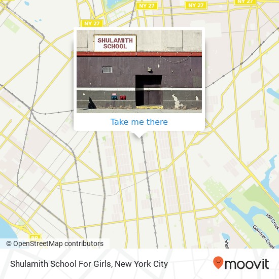 Shulamith School For Girls map