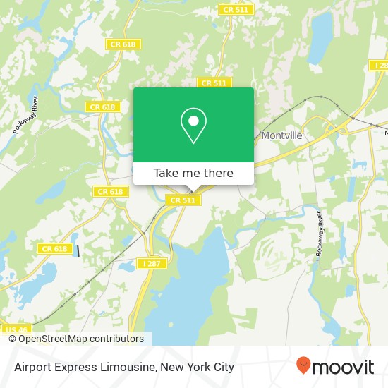 Mapa de Airport Express Limousine