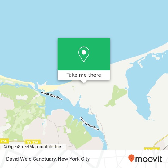 Mapa de David Weld Sanctuary