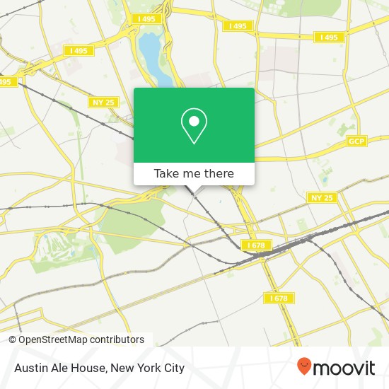 Mapa de Austin Ale House